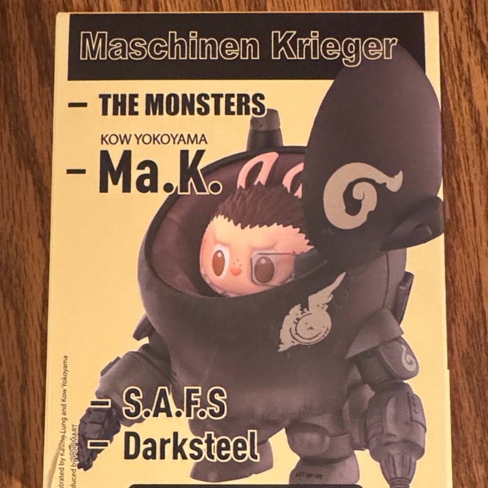Ma.K. Maschinen Krieger S.A.F.S. Darksteel Action Figure /blind box NEW